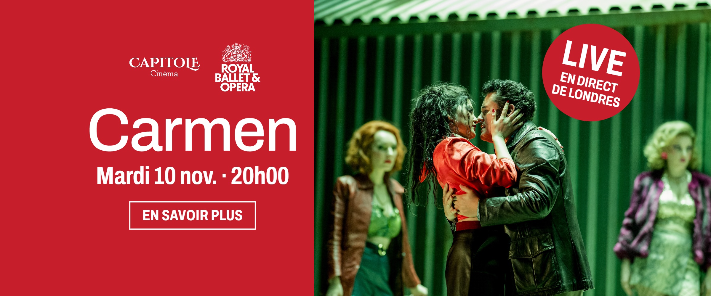 Ciné Opéra – Carmen, en direct mardi 10 novembre 20h00