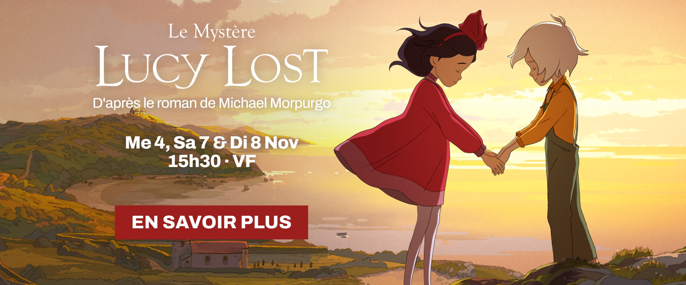 Le Mystère Lucy Lost – mercredi 4, samedi 7 et dimanche 8 novembre 15h30, VF